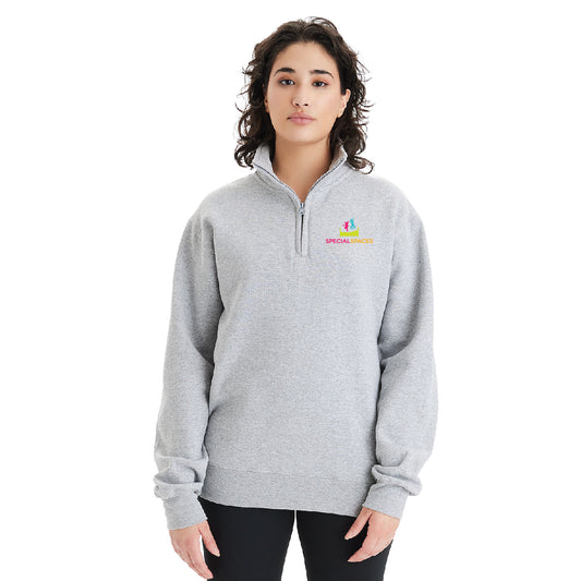 Champion Unisex Powerblend Quarter-Zip Pullover